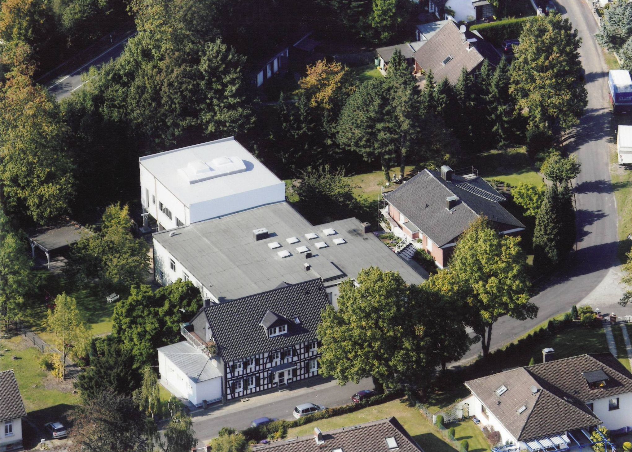 Luftbild vom Betriebsgelnde